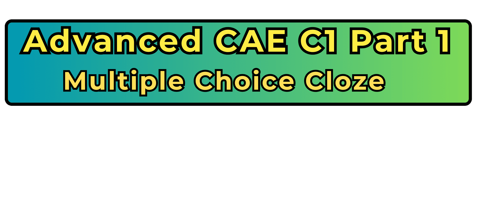 C1 Advanced Overview