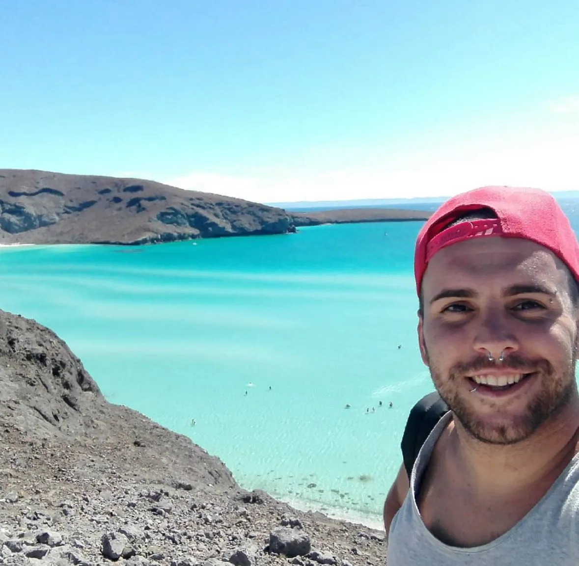 Jack travelling in Mexico